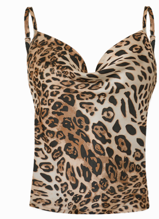 Solid Color Camisole Bottoming Chiffon Shirt Top