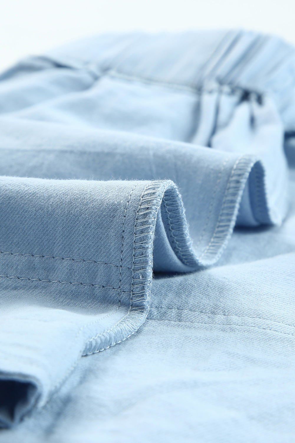 Shorts mit Kordelzug und elastischer Taille