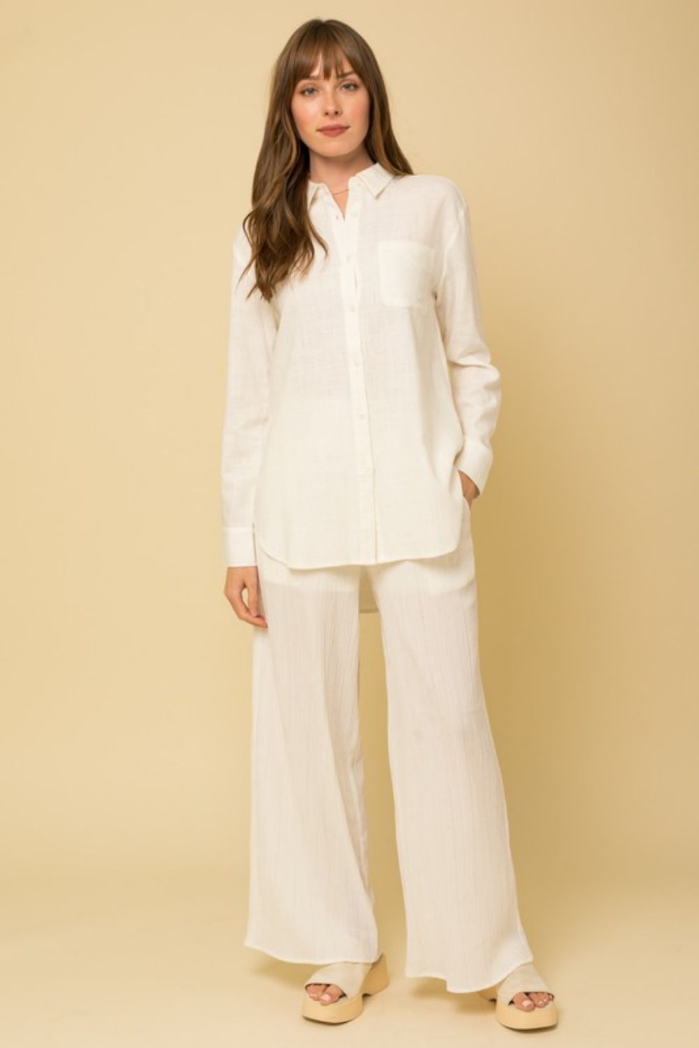 Gilli Button Down Longline Shirt