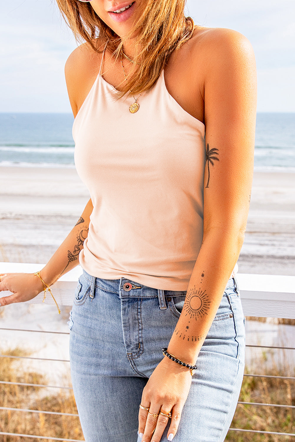 Neckholder-Tanktop