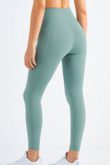 Highly Stretchy Elastic WaistbPocket Yoga Leggings