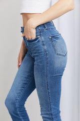Jean skinny Judy Blue taille haute en denim rafraîchissant