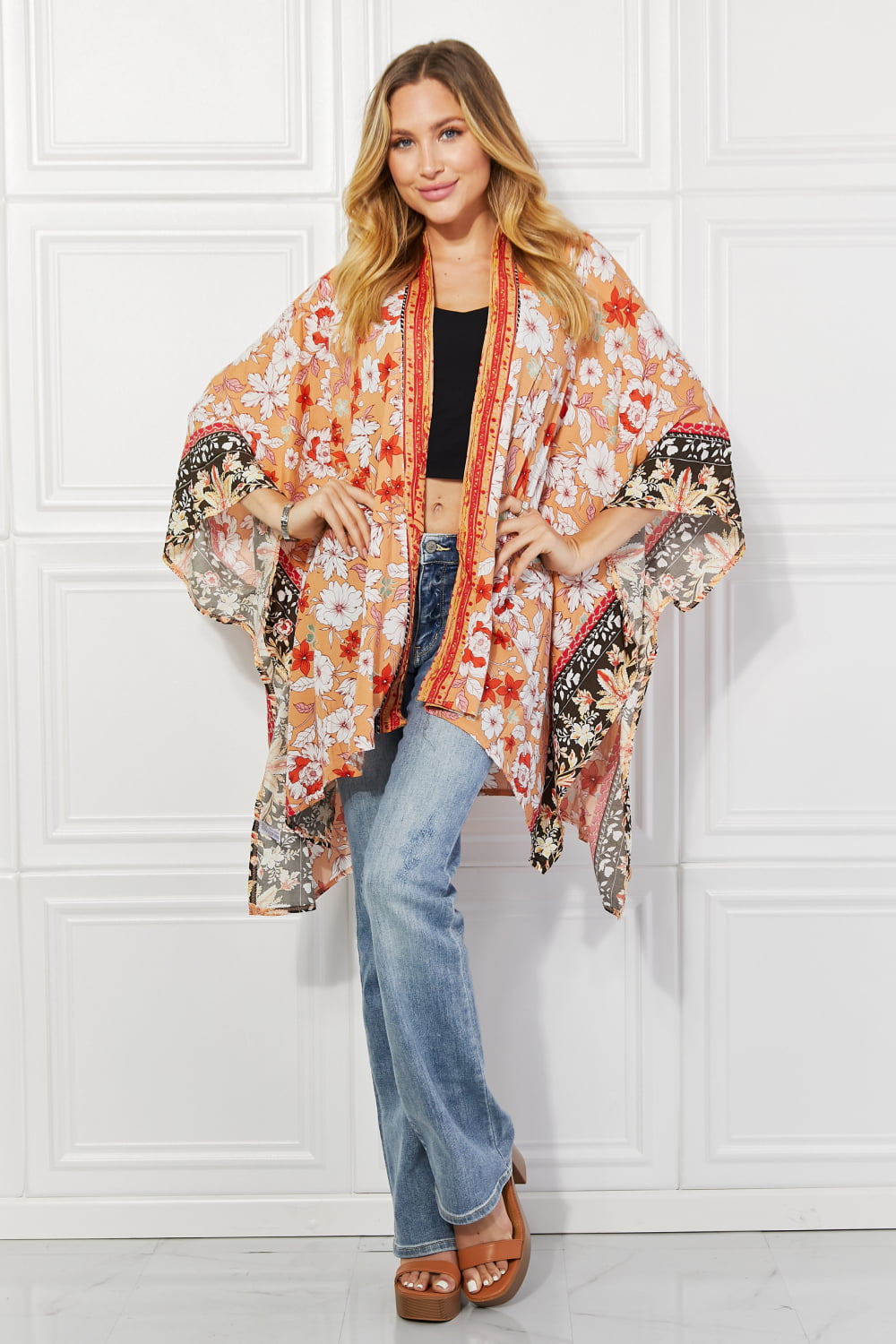 Justin Taylor – Peachy Keen – Überwurf-Kimono