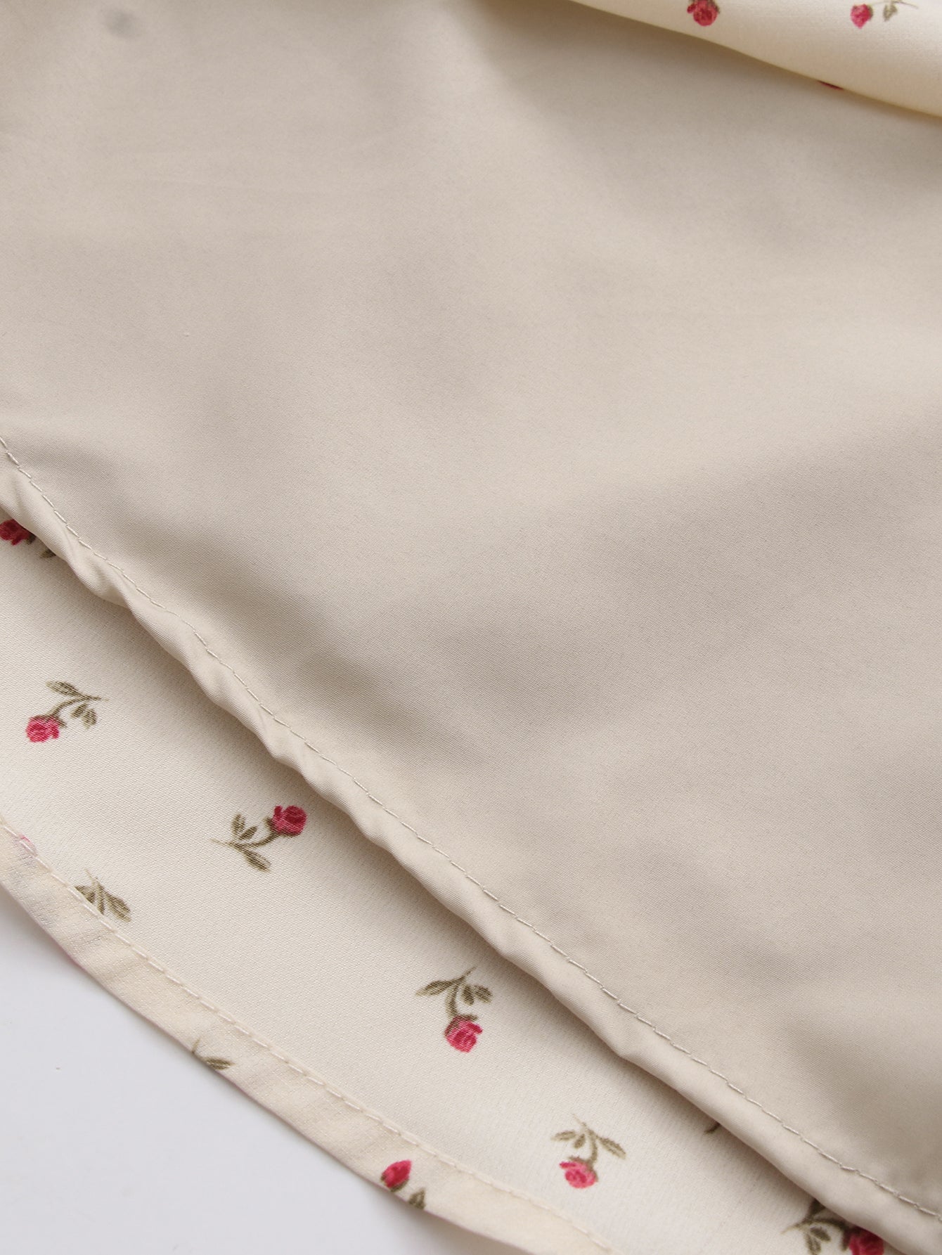 Sundress Same Spaghetti-Strap Floral Print Dress
