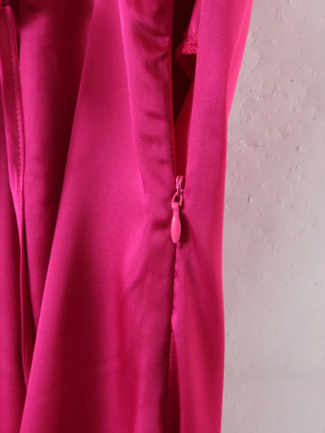 Satin-Trägerkleid