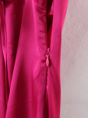 Satin-Trägerkleid