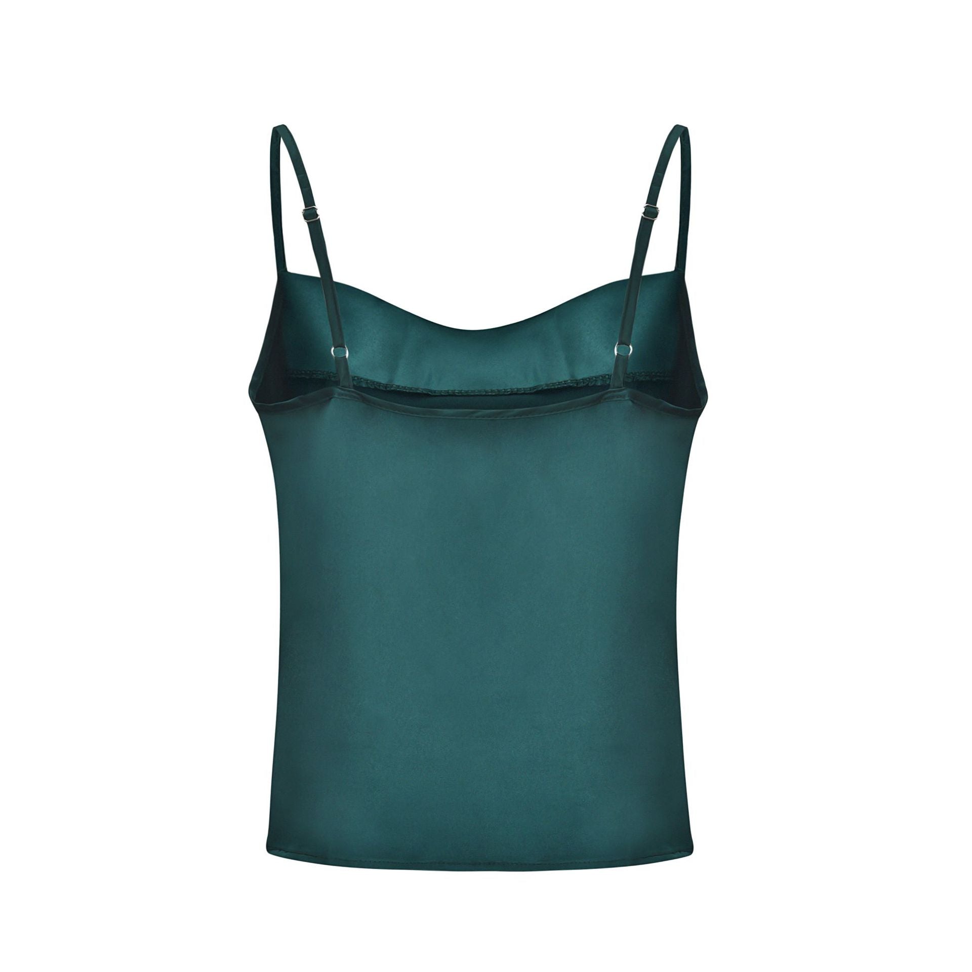 Solid Color Camisole Bottoming Chiffon Shirt Top