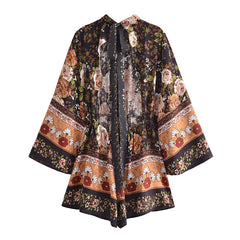 Street Positioning Printing Romper