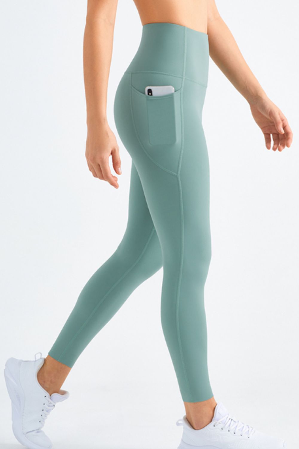 Highly Stretchy Elastic WaistbPocket Yoga Leggings