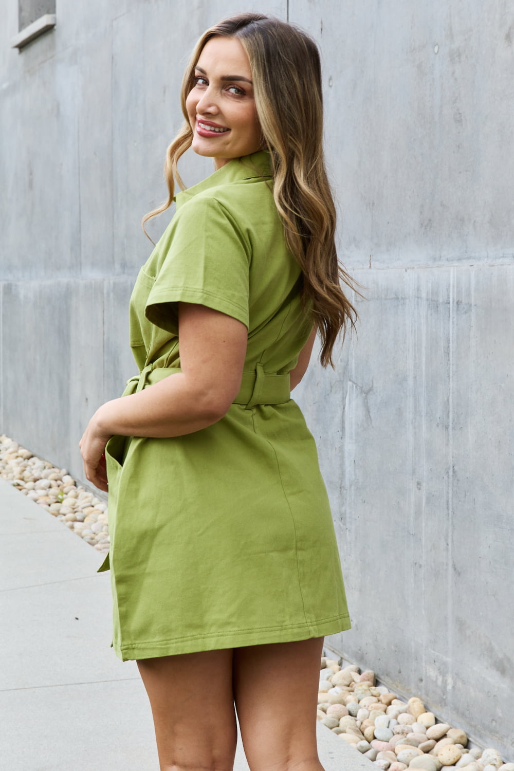 Robe boutonnée pleine grandeur Jady By Jane Stick With Me