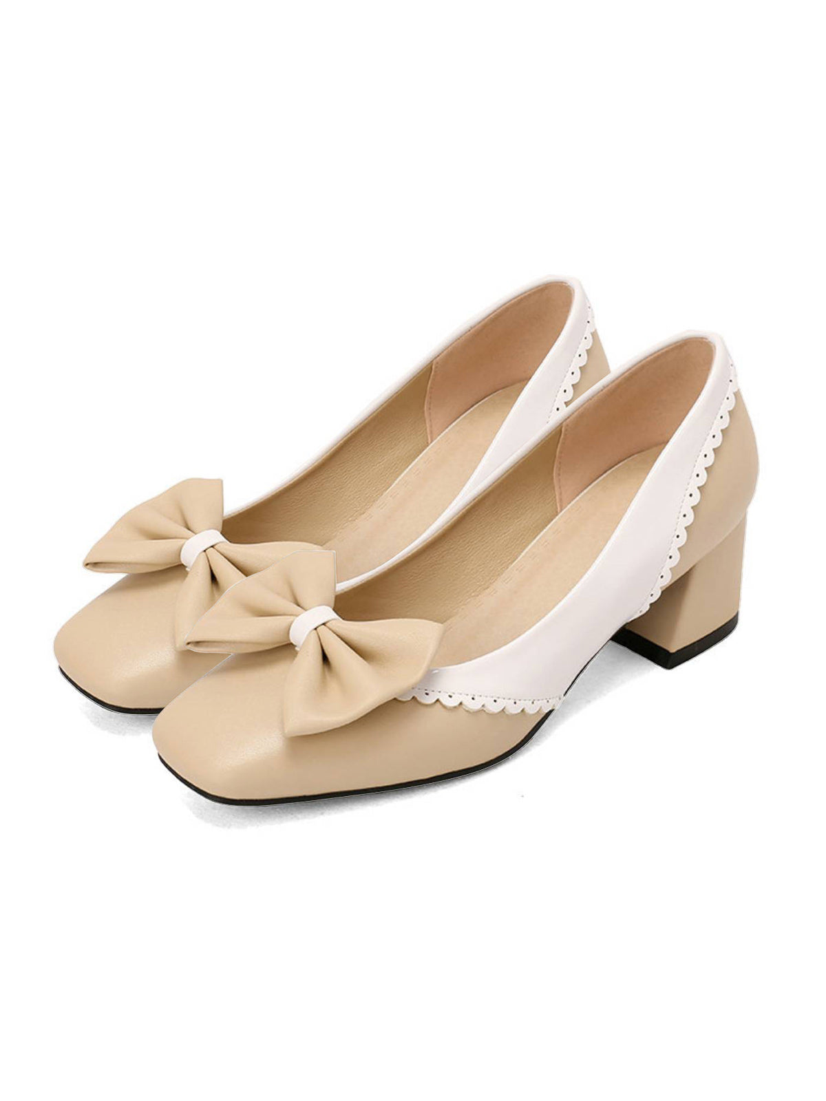 Chaussures à talons hauts rétro Mary Jane