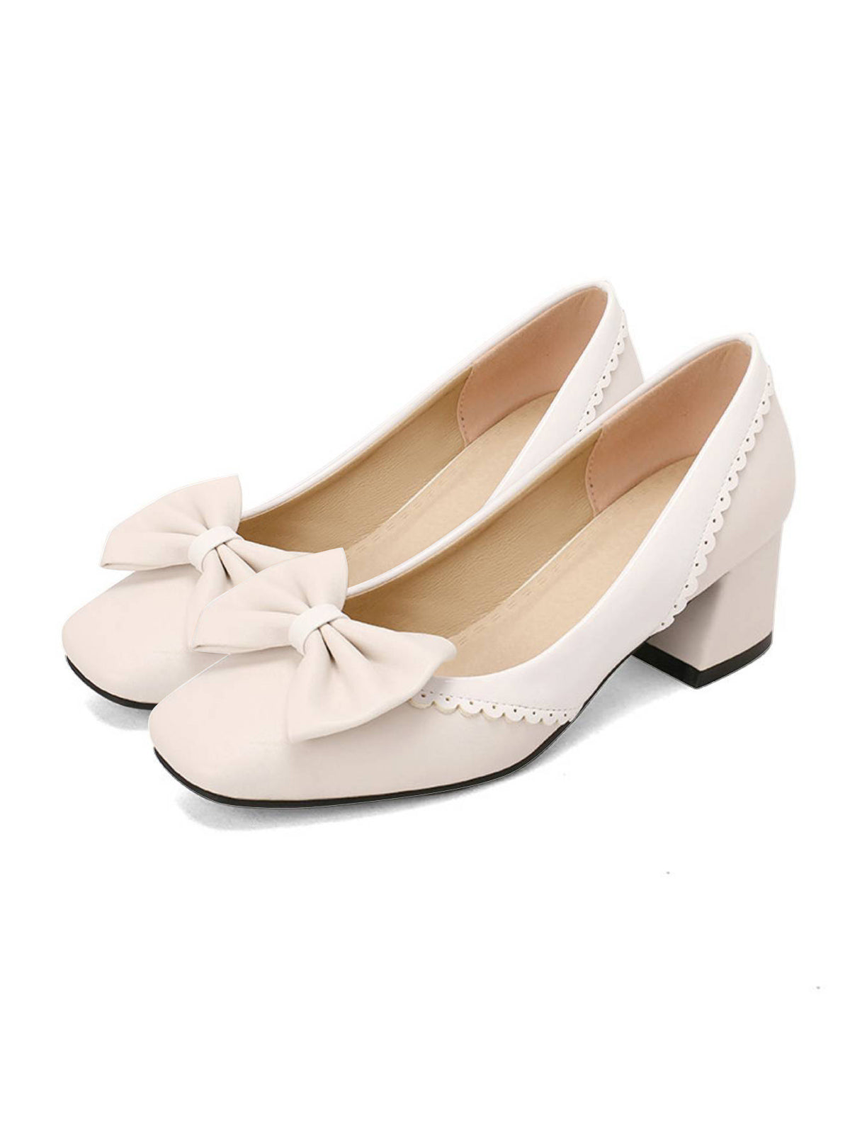 Chaussures à talons hauts rétro Mary Jane