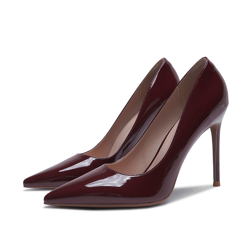Women's Shallow Mouth Stiletto Spring Nude Pointed