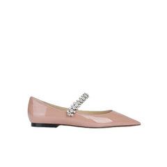 Women's Flat Summer Rhinestones Strap Shallow Mouth