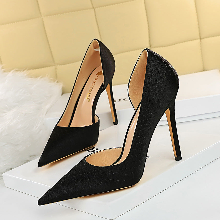 Fashion Party Stiletto Shallow Mouth