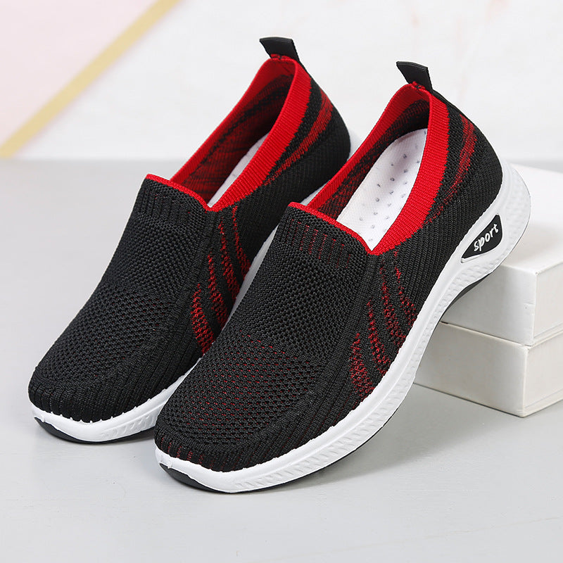 Baskets de printemps respirantes en maille pour femmes