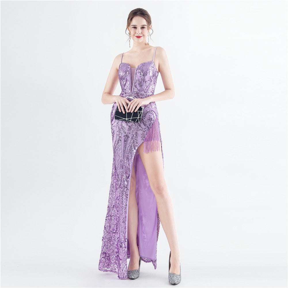 Handgemachtes Perlen-Positionierungs-Blumen-Pailletten-High-End-Korsett mit Entbeinung für Abendkleid