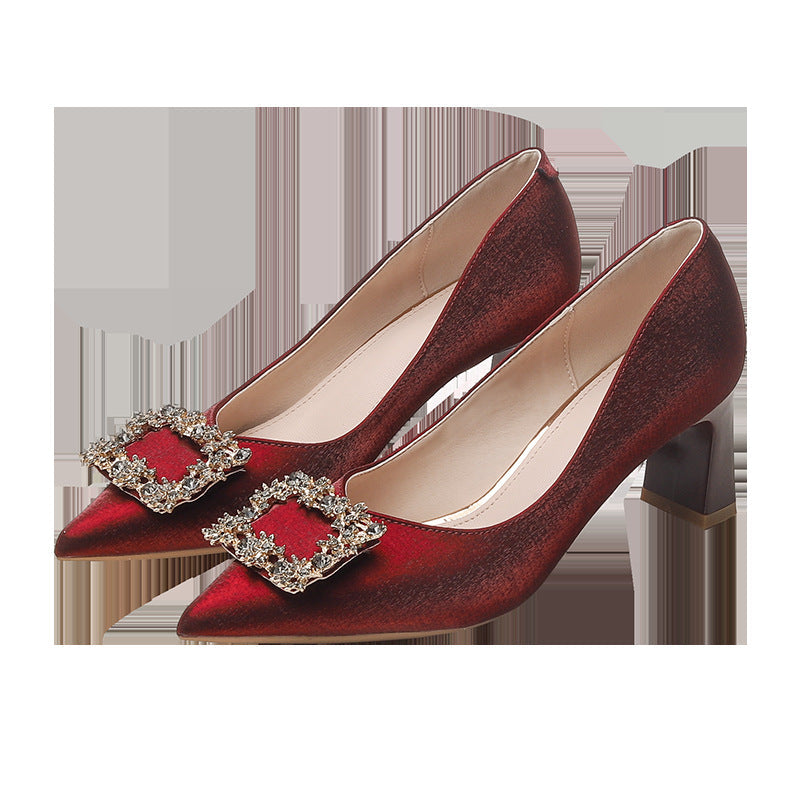 Women's Toe Not Tired Feet Satin High