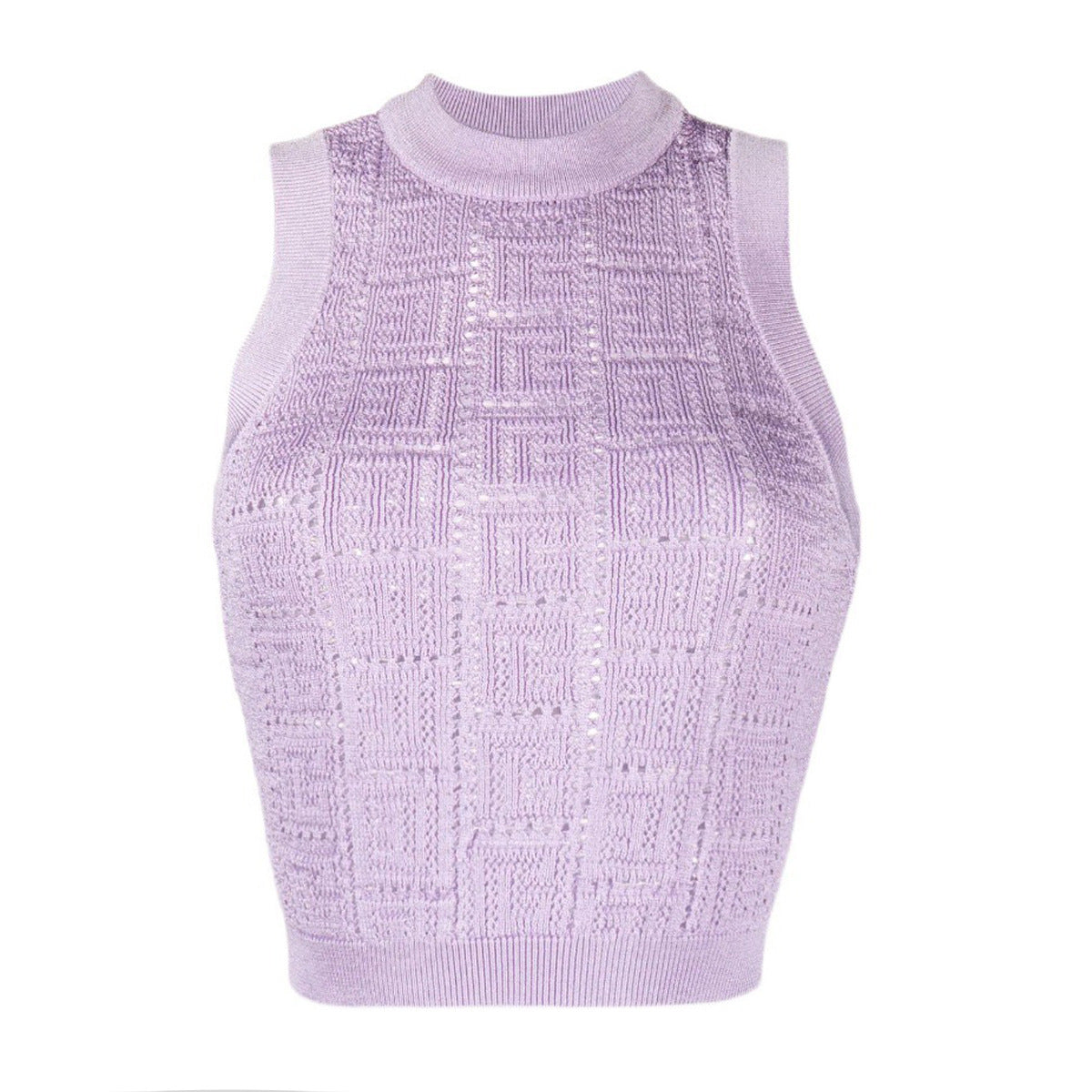 Online Influencer Pop Sleeveless Short Knitwear All Matching Tank Top Delivery