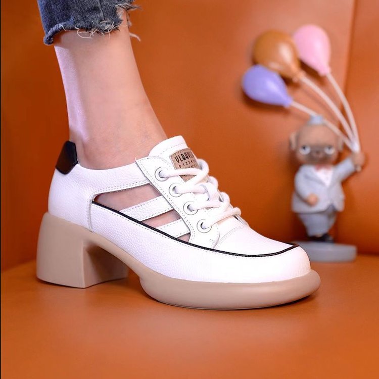 Women's Chunky Summer Mid Roman High
