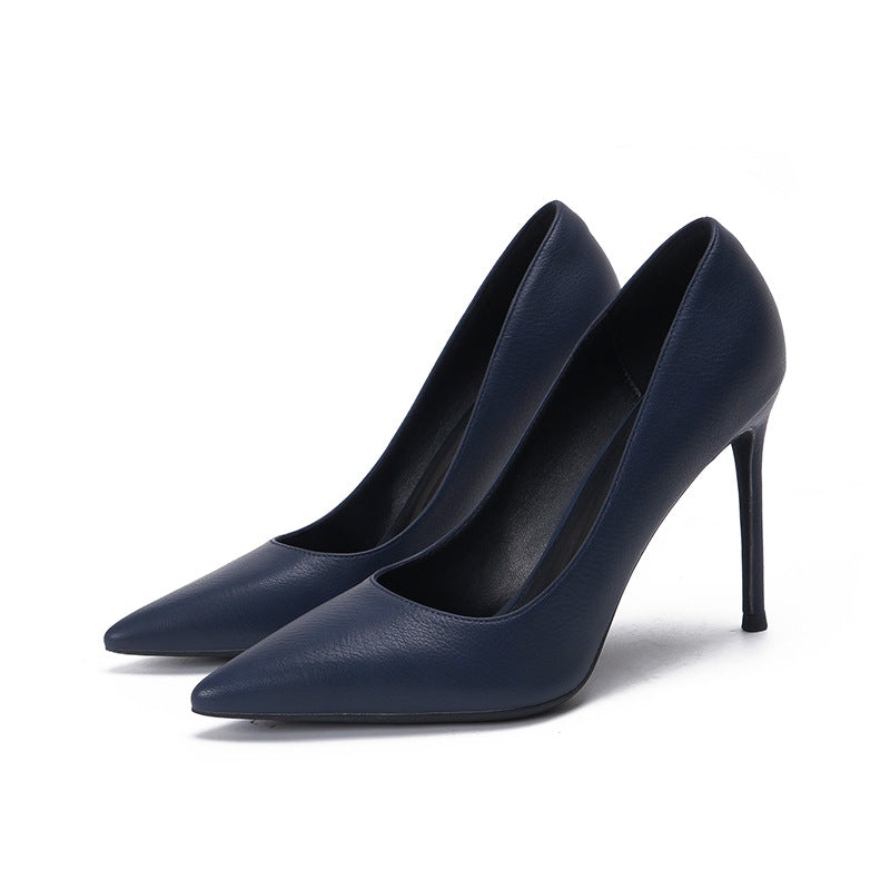 Talons hauts pointus et souples pour femmes, élégants et charmants