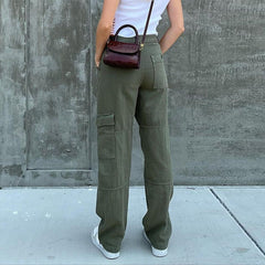Streetest Lockere Jeans mit Farbtaschen