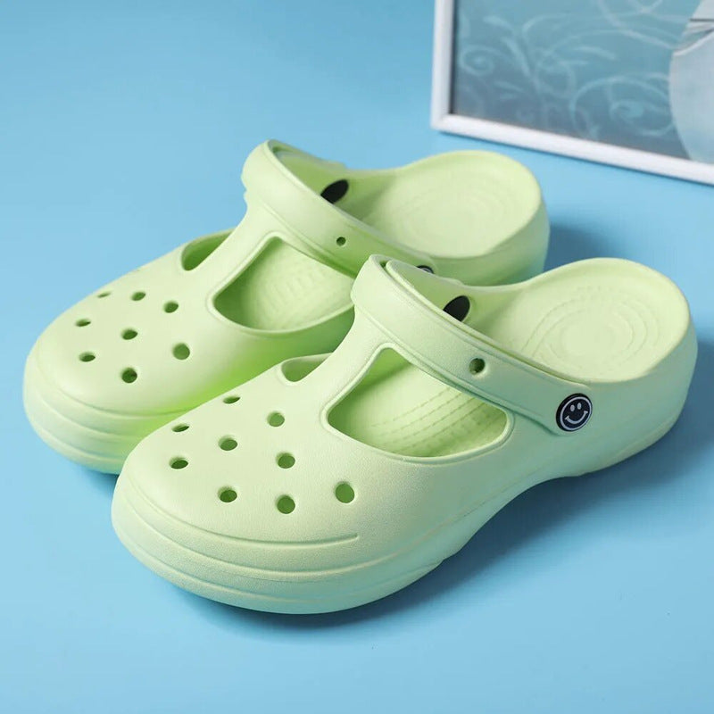 Women's Summer Platform Jelly Beach Garden Flat