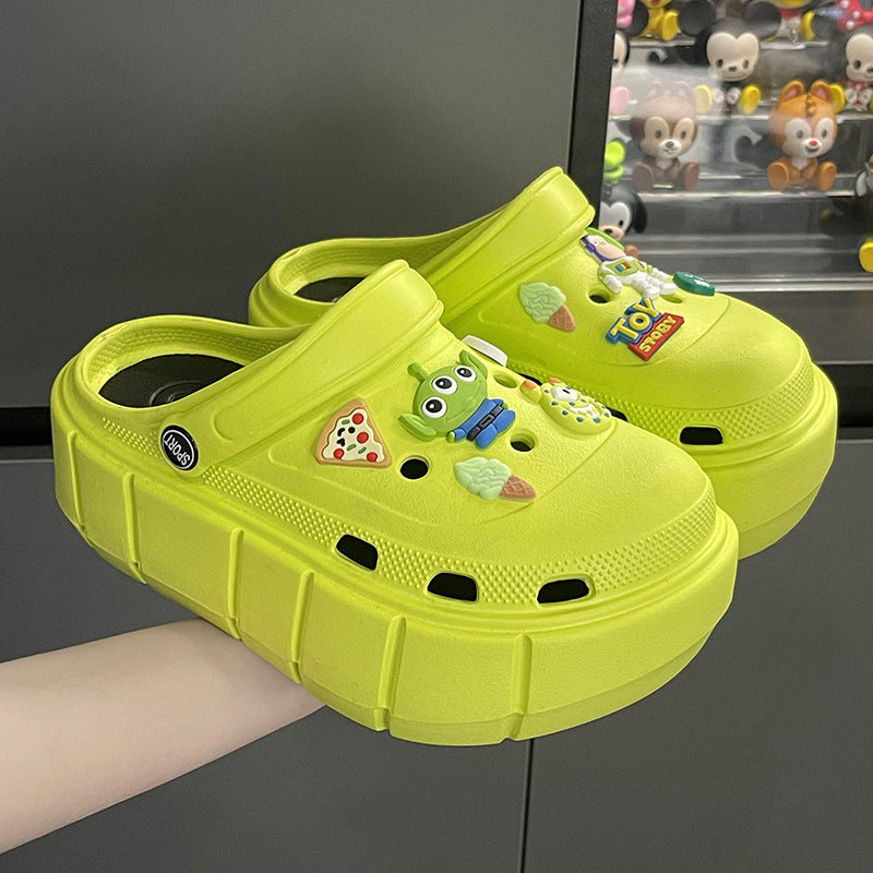 Chaussures d'été à enfiler pour femmes, style extérieur Eva