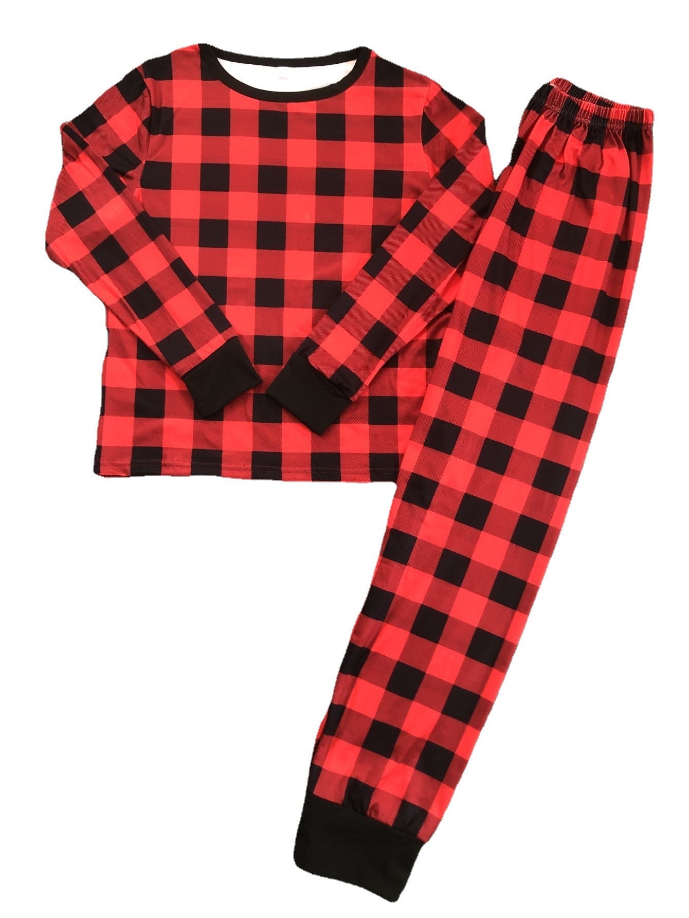 Homewear Suit Pajamas Can Christmas Elk Long Sleeve Trousers Suit Christmas