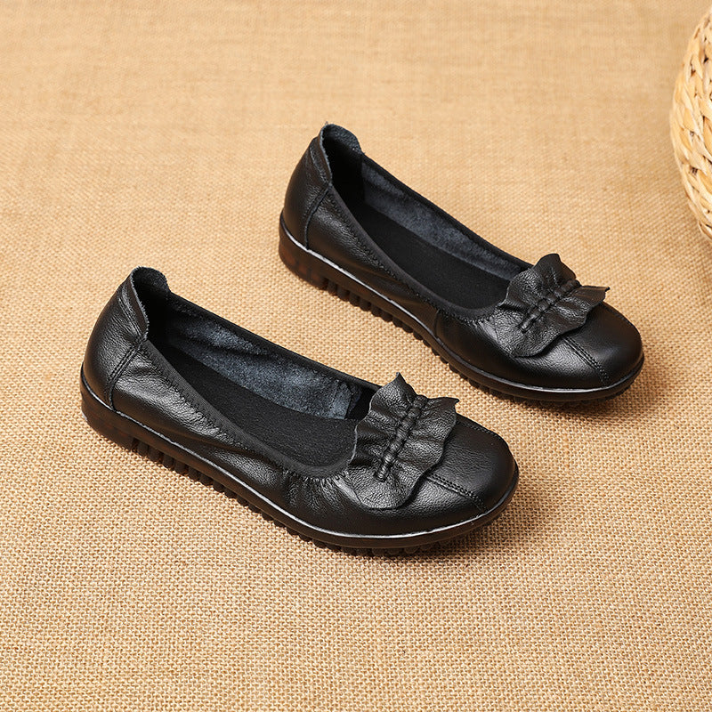 Women's Flat Low-cut Comfortable Soft Bottom Female