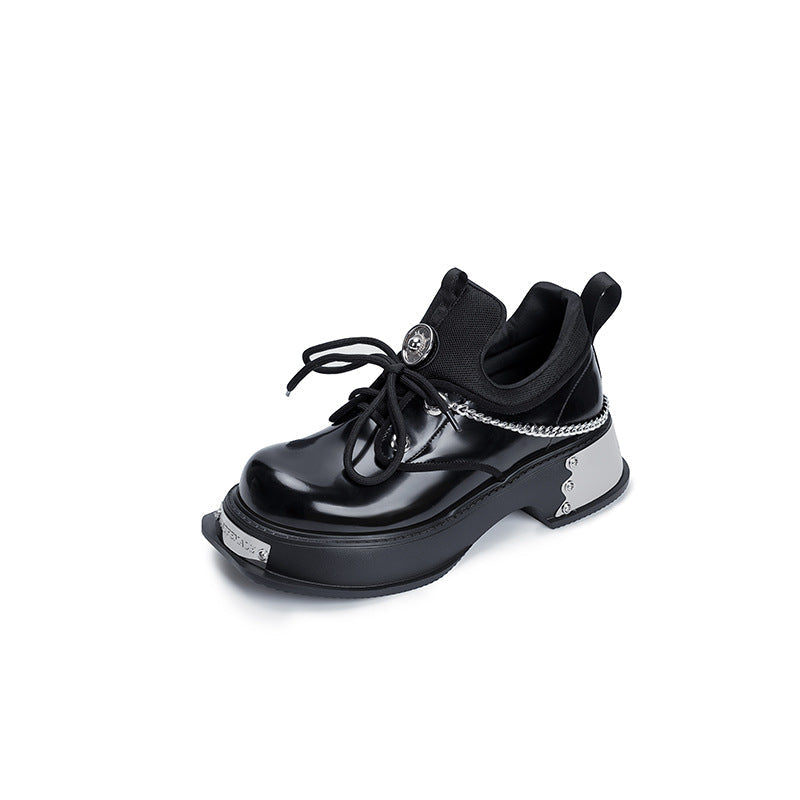 Women's College Style Small Autumn Platform