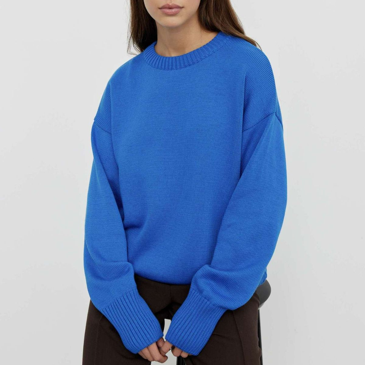 Sweaters Russia Sweater Round Neck Loose