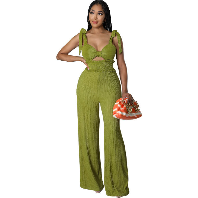 Jumpsuit Pants Sleeveless Jumpsuit Casual