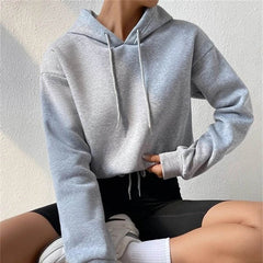 Pullover Sweater Top Hooded Loose Sweater