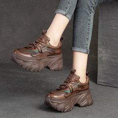 Frauen Shu Herbst Dicken Boden Daddy Retro