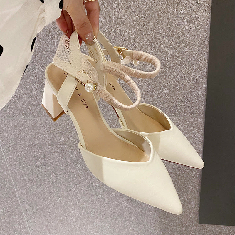 Women's Closed Toe Mid Summer French Style