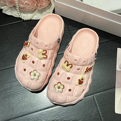 Women's Flat For Outdoors Cartoon Two-way