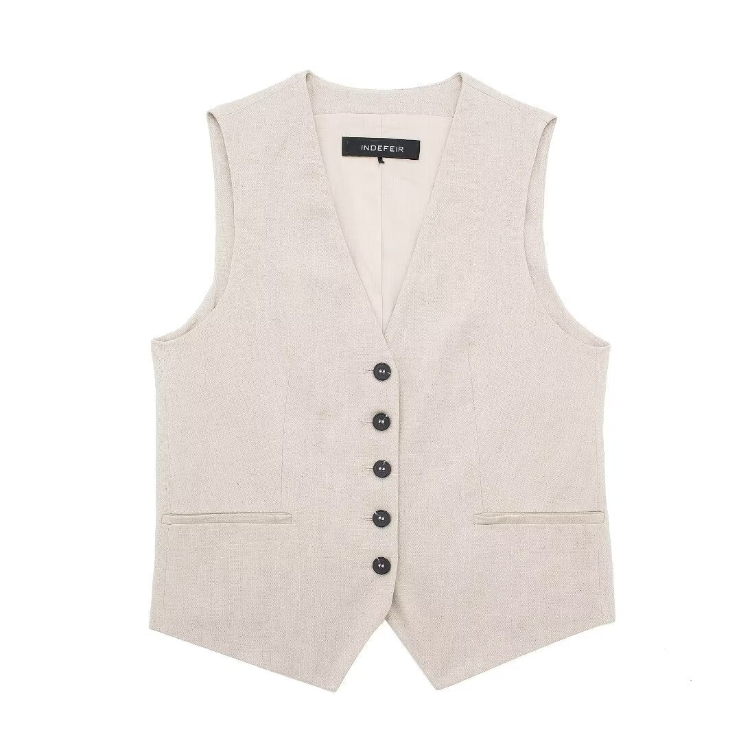 Vest Small Slim Bottoming Vest