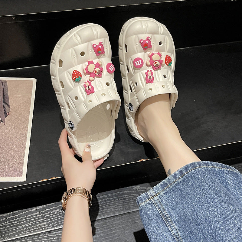 Cute Bear Soft Bottom Nurse Pump