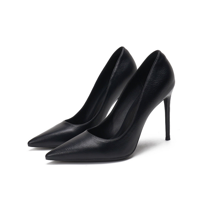 Talons hauts pointus et souples pour femmes, élégants et charmants