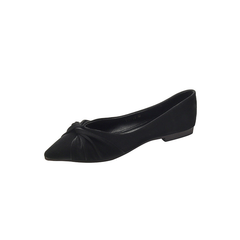 Women's Flat Bottom Pumps Spring Slip-on Classic