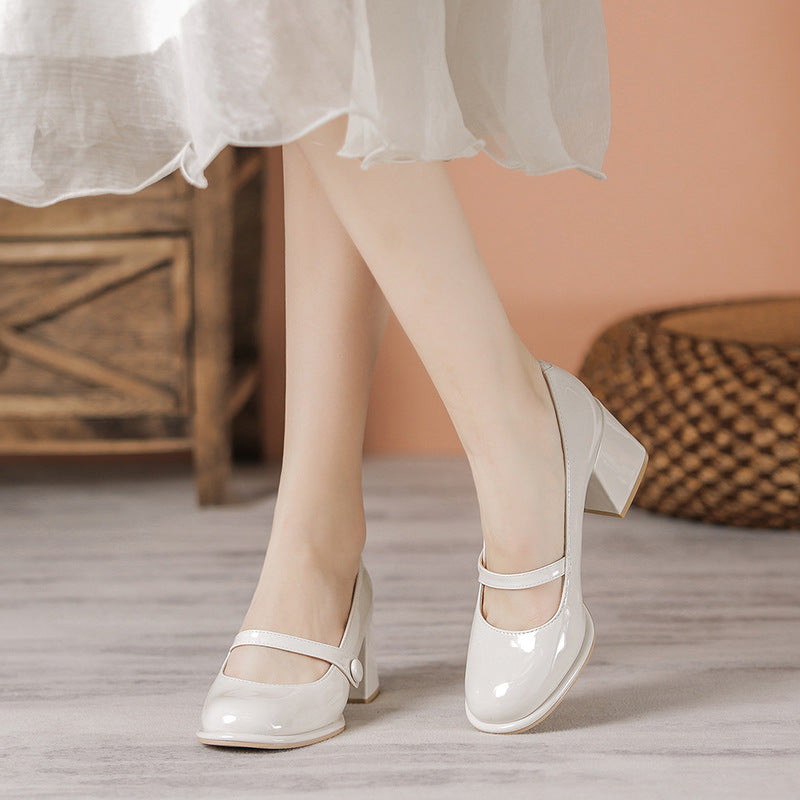 Style à bout carré pour femme, doux et épais