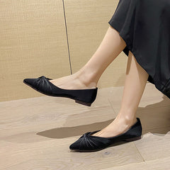 Women's Flat Bottom Pumps Spring Slip-on Classic