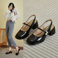 Women's French Fairy Style Chunky High