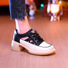 Women's Chunky Summer Mid Roman High