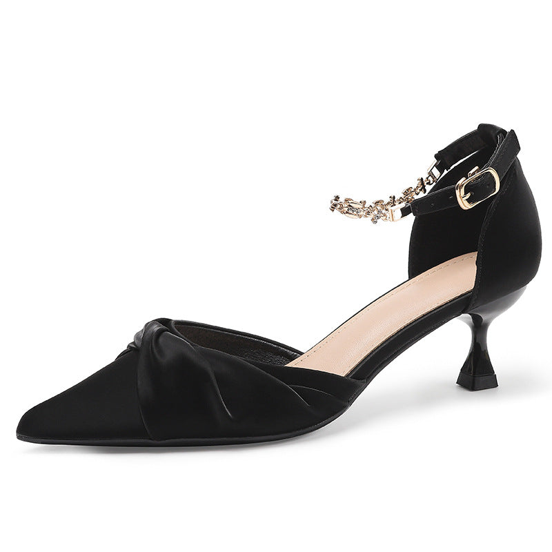 Attractive Innovative Hollowed Pumps Female Stiletto