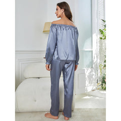 Pajamas Long Sleeves High Grade Home Wear Suit