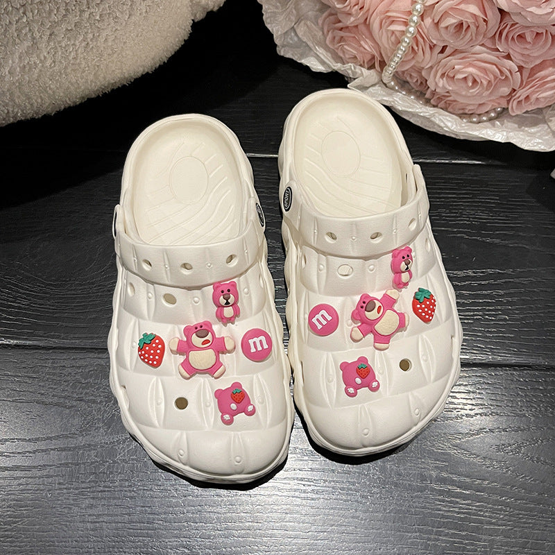 Cute Bear Soft Bottom Nurse Pump