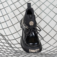 Women's College Style Small Autumn Platform