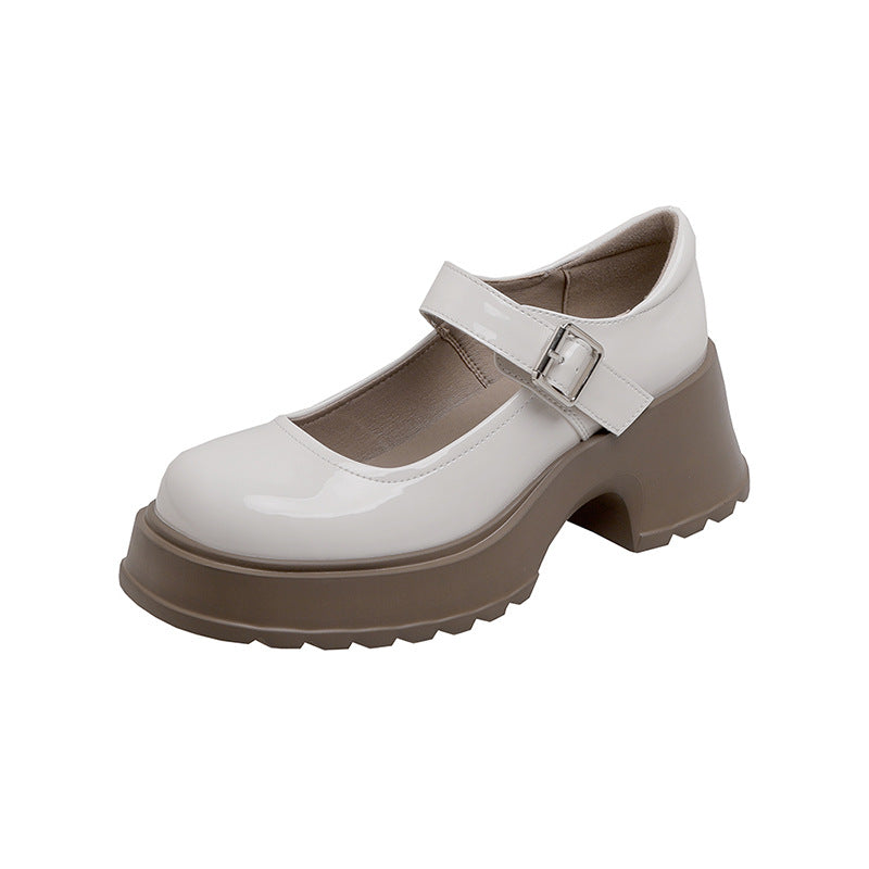 Women's French Style Mary Jane Summer Word With